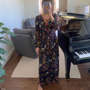 Maxi floral dress